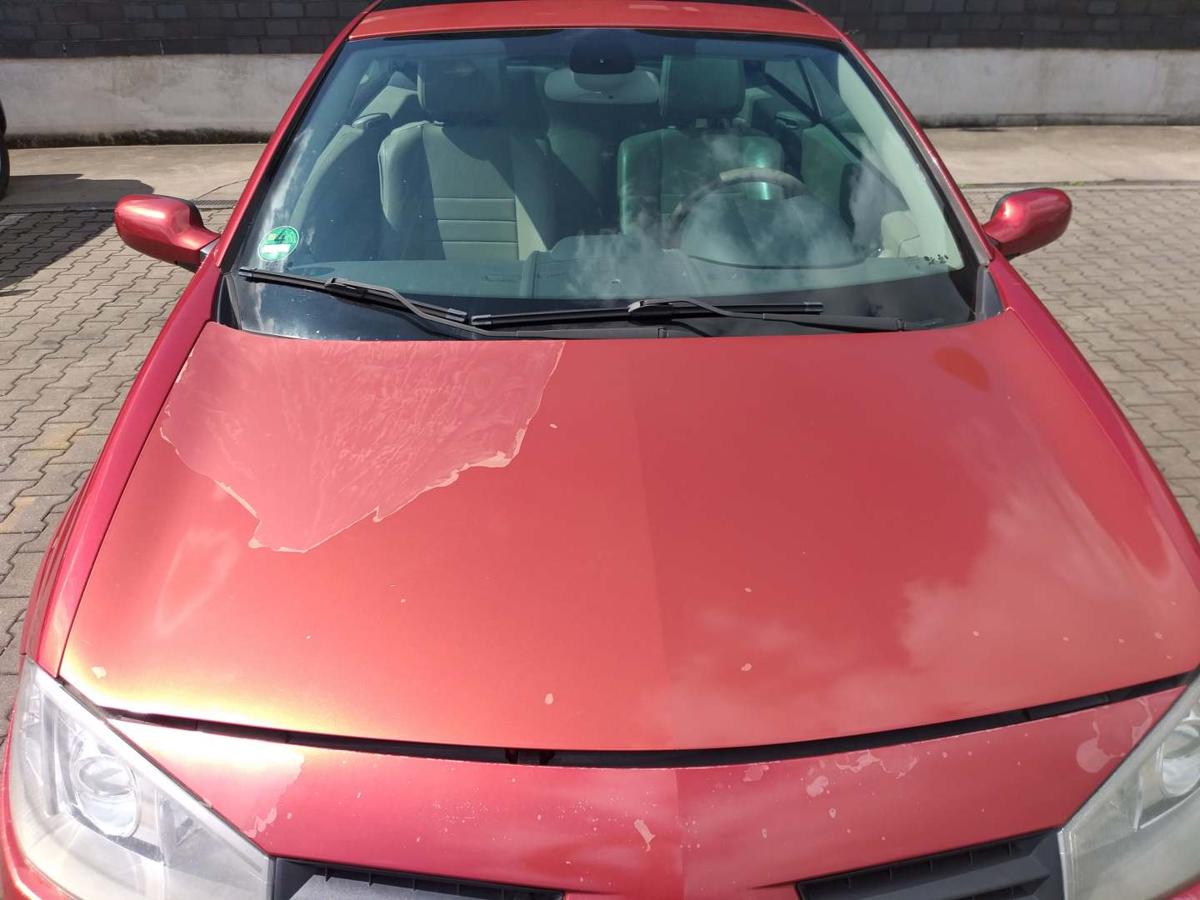 Renault Cabrio 2 Cabriolet original Motorhaube TEB76 Weinrotmetallic Bj.2005